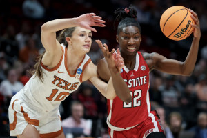 Texas, NC State Play with Different 3-Point Line Measurements in WCBB Elite 8 Game