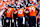 DENVER, COLORADO - OCTOBER 13: Bo Nix #10 of the Denver Broncos in an offensive unit group huddle during the second half against the Los Angeles Chargers at Empower Field At Mile High on October 13, 2024 in Denver, Colorado. (Photo by Ric Tapia/Getty Images)