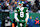 EAST RUTHERFORD, NEW JERSEY - DECEMBER 22: Aaron Rodgers #8 of the New York Jets looks on during the first half against the Los Angeles Rams at MetLife Stadium on December 22, 2024 in East Rutherford, New Jersey. (Photo by Emilee Chinn/Getty Images)