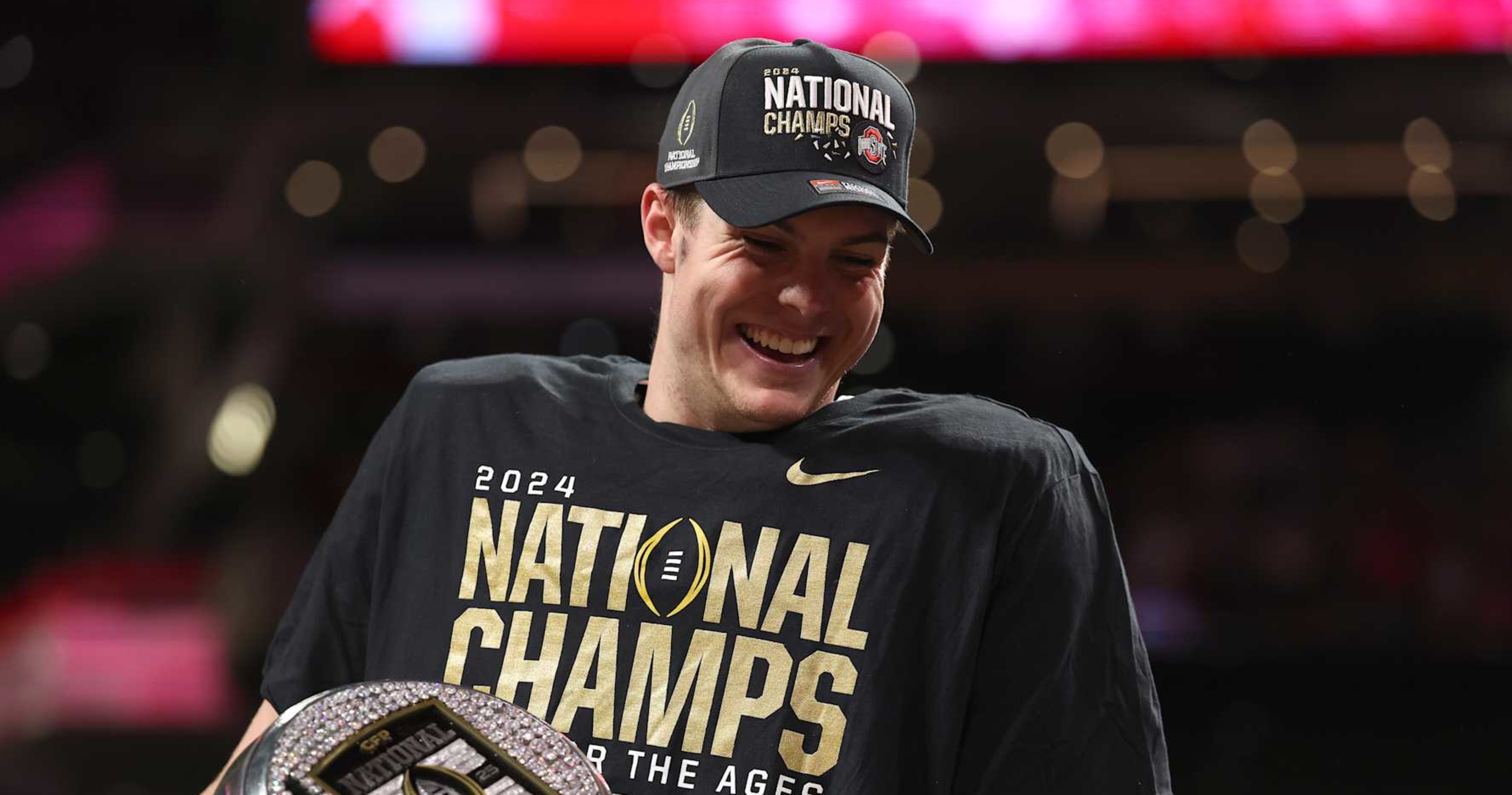 Video: OSU’s Will Howard Laughs Off Golf Cart Crash, ‘I Thought It Was So Funny’