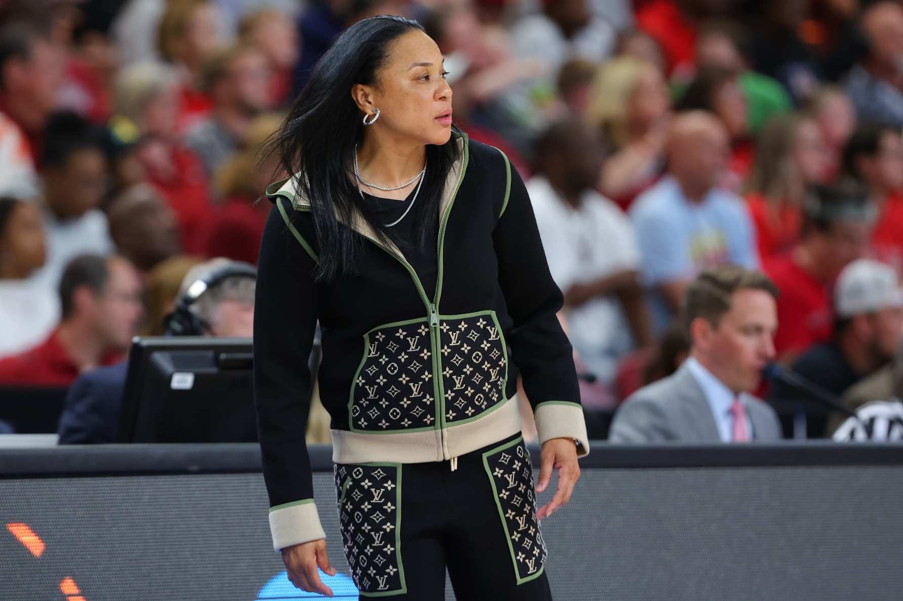 Dawn Staley NCAA Tournament press conference after Iowa