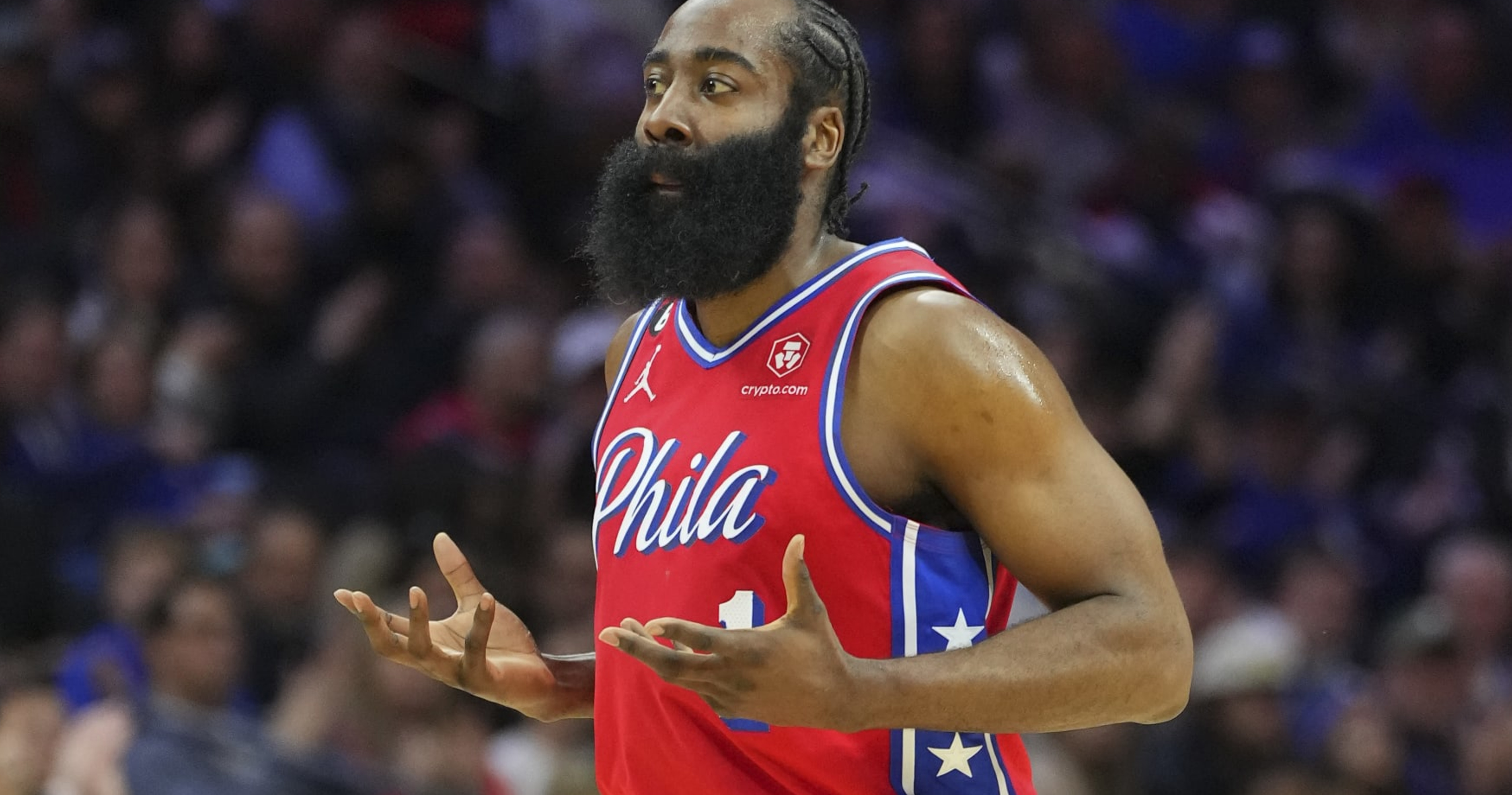 76ers' James Harden Reflects on Nets Trade, Criticism Ahead of 2023 NBA