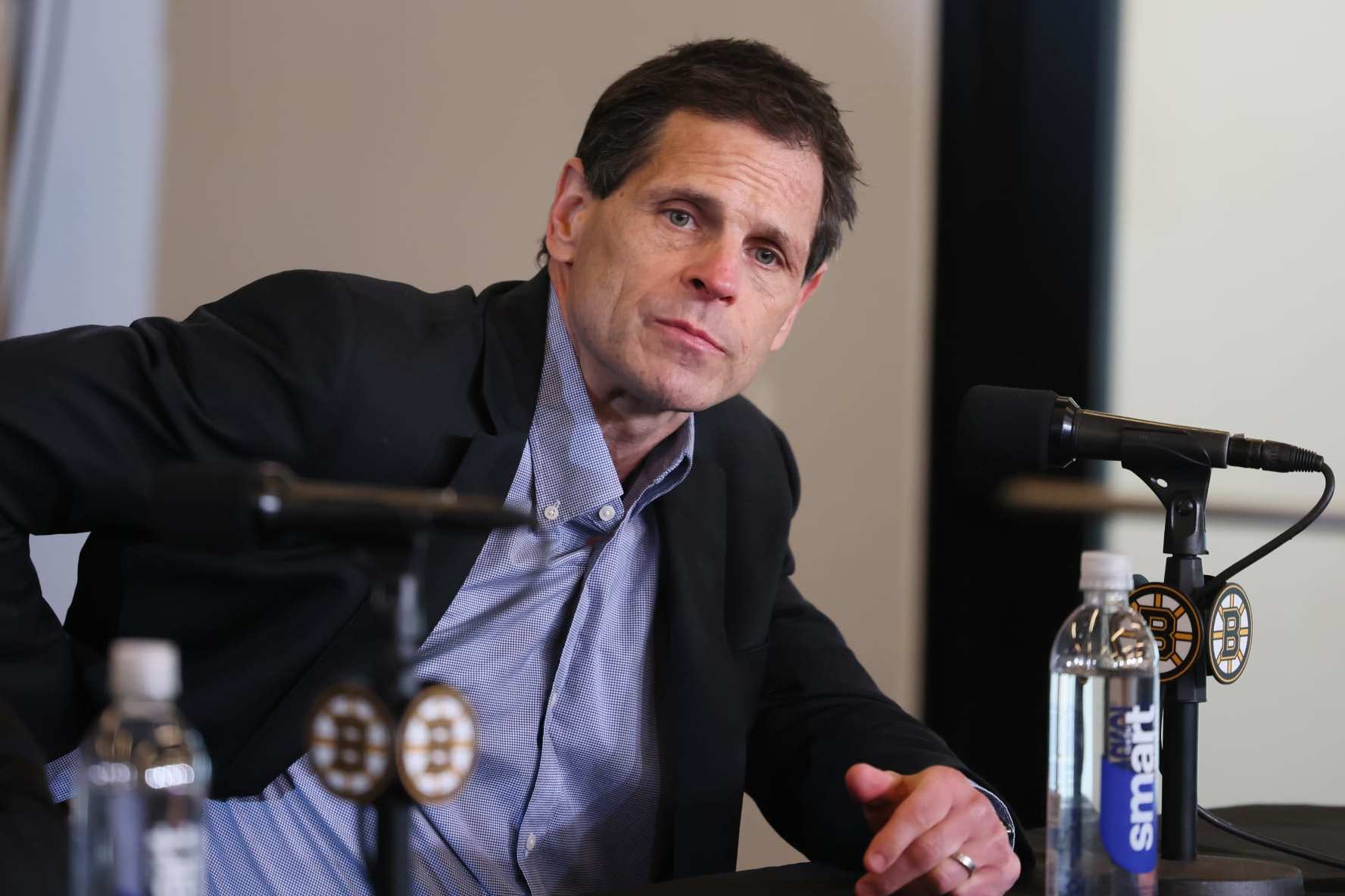Bruins GM Don Sweeney has work to do after Patrice Bergeron's retirement.