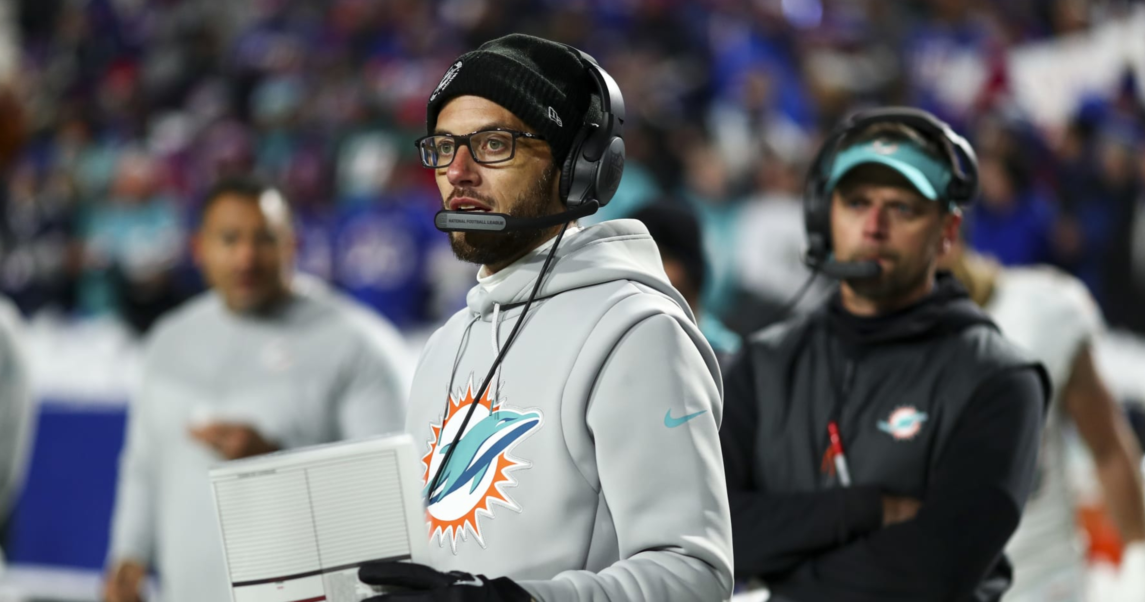 Dolphins HC McDaniel Was Concerned for People's Safety as Bills Fans Threw  Ice Balls, News, Scores, Highlights, Stats, and Rumors