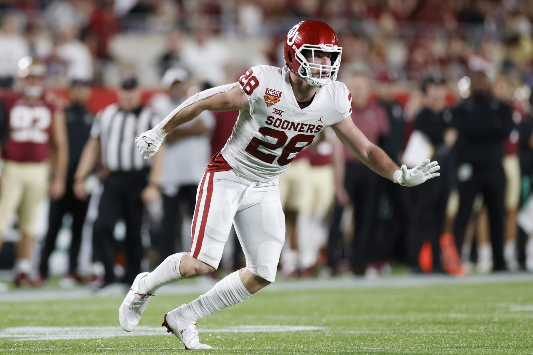 Oklahoma Sooners linebacker Danny Stutsman 