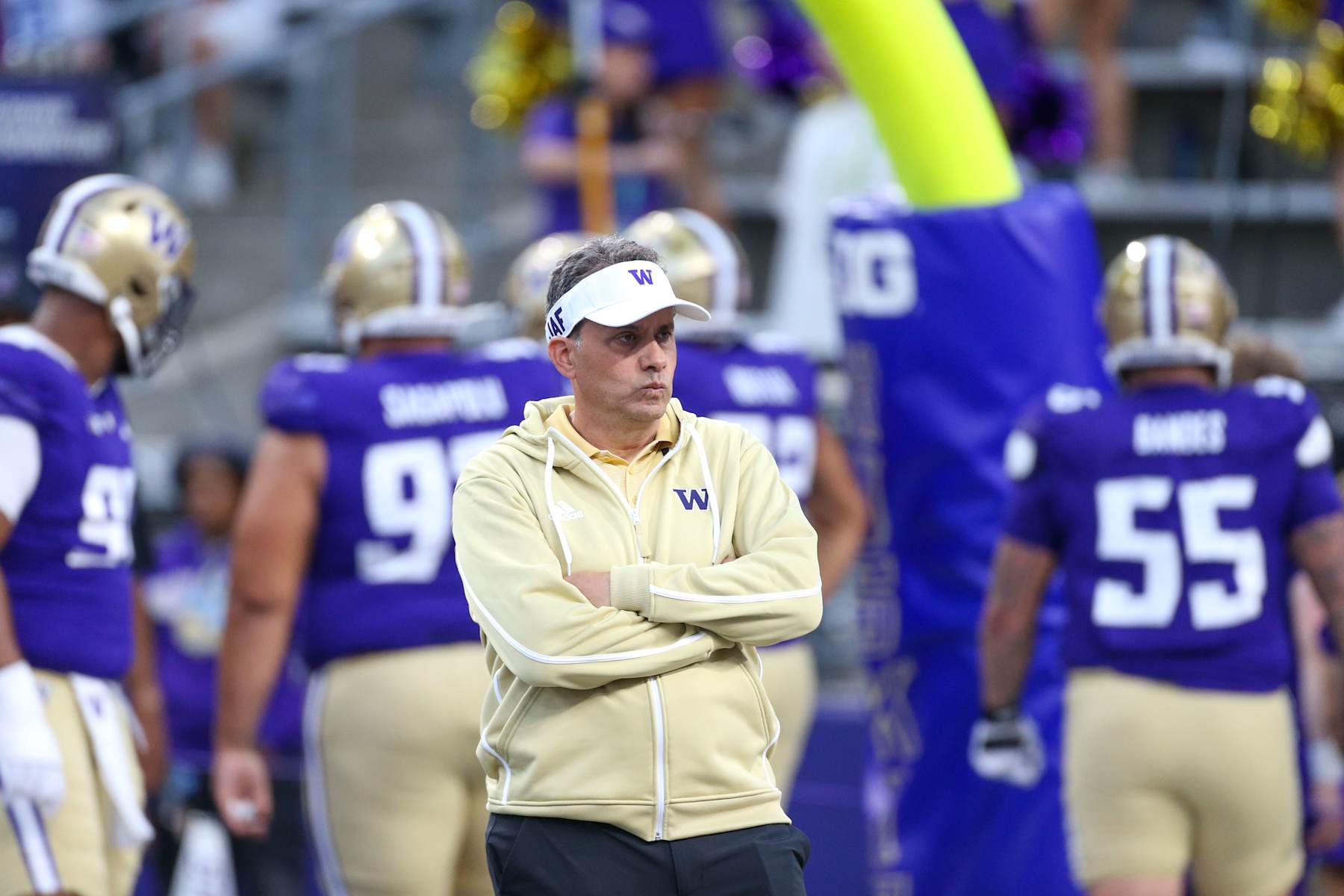 Washington head coach Jedd Fisch 