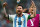 LUSAIL CITY, QATAR - NOVEMBER 26: Lionel Messi of Argentina celebrates at the end of the FIFA World Cup Qatar 2022 Group C match between Argentina and Mexico at Lusail Stadium on November 26, 2022 in Lusail City, Qatar. (Photo by Chris Brunskill/Fantasista/Getty Images)