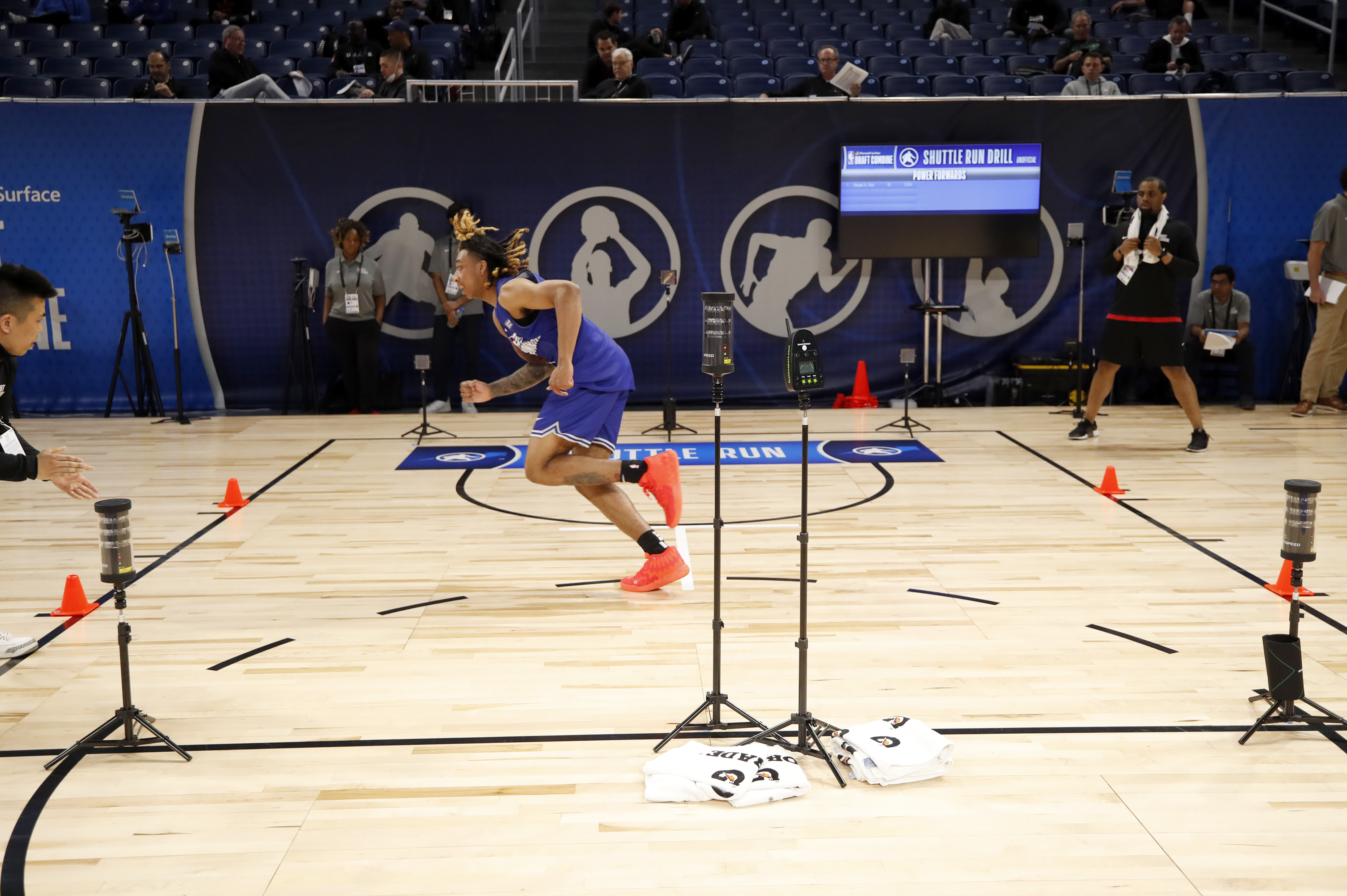 New league for prep standouts sends 2 players to NBA Draft combine