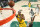 MILWAUKEE, WI - DECEMBER 15: Myles Turner #33 of the Indiana Pacers shoots against Javonte Smart #6 of the Milwaukee Bucks during the NBA game at Fiserv Forum on December 15, 2021 in Milwaukee, Wisconsin. NOTE TO USER: User expressly acknowledges and agrees that, by downloading and/or using this photograph, user is consenting to the terms and conditions of the Getty Images License Agreement.  Mandatory Copyright Notice: Copyright 2021 NBAE (Photo by Gary Dineen/NBAE via Getty Images)