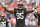 CLEVELAND, OHIO - SEPTEMBER 10:  Myles Garrett #95 of the Cleveland Browns gestures to the fans during the first half against the Cincinnati Bengals at Cleveland Browns Stadium on September 10, 2023 in Cleveland, Ohio. (Photo by Jason Miller/Getty Images)