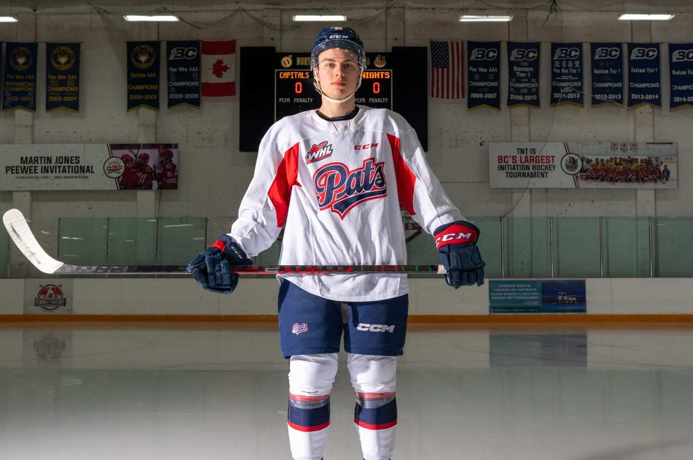 Soon-to-be the newest member of the Chicago Blackhawks, Connor Bedard.