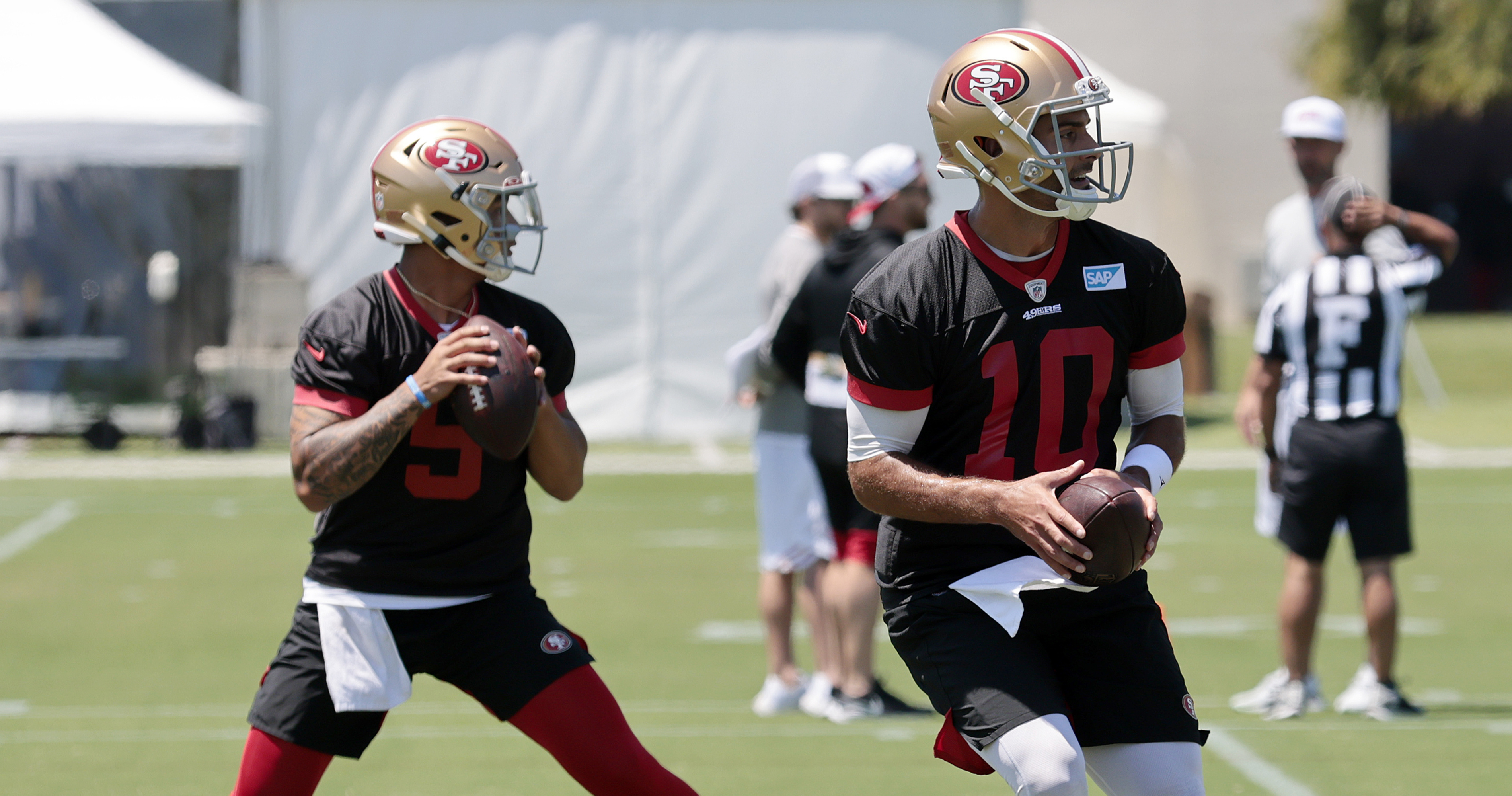 Trey Lance Praises 49ers' Jimmy Garoppolo: 'One of the Best People I've  Been Around', News, Scores, Highlights, Stats, and Rumors