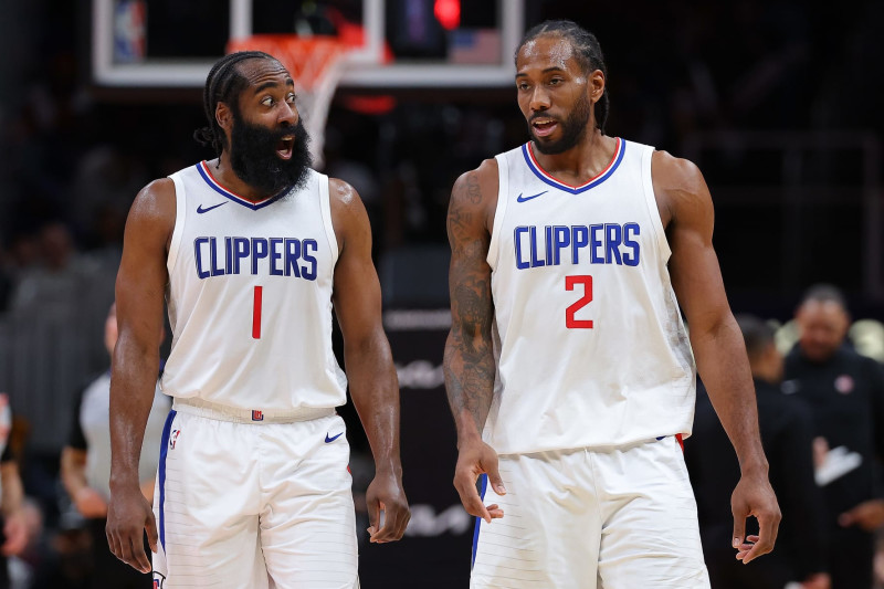 NBA Fans Troll James Harden Over Video of Clippers Star Trying to Block Kawhi Leonard News Scores Highlights Stats and Rumors Bleacher Report