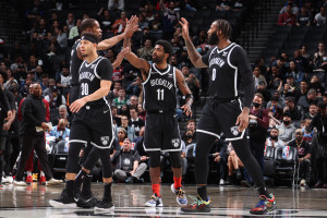 Kevin Durant, Kyrie Irving, Nets Defeat Cavs in 2022 NBA Playoff Play-in Game