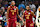 CLEVELAND, OHIO - NOVEMBER 04: Evan Mobley #4 and Donovan Mitchell #45 of the Cleveland Cavaliers celebrate during the first quarter against the Milwaukee Bucks at Rocket Mortgage Fieldhouse on November 04, 2024 in Cleveland, Ohio. NOTE TO USER: User expressly acknowledges and agrees that, by downloading and or using this photograph, User is consenting to the terms and conditions of the Getty Images License Agreement. (Photo by Jason Miller/Getty Images)