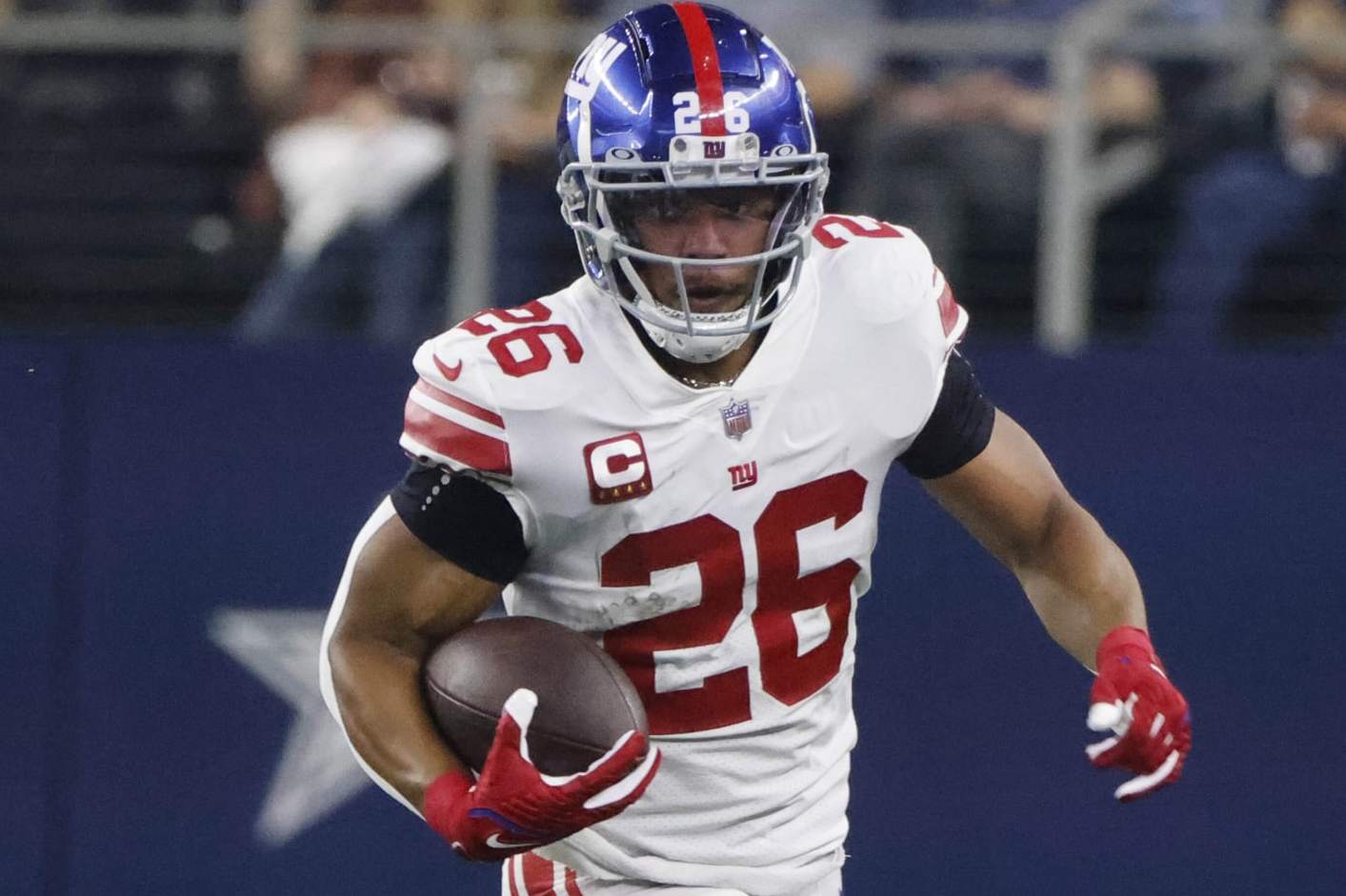 Saquon Barkley injury update: Giants RB 'a stretch' to play in Week 3 on  TNF vs. 49ers - DraftKings Network