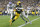 GREEN BAY, WISCONSIN - SEPTEMBER 20: Aaron Jones #33 of the Green Bay Packers runs for a touchdown against Tracy Walker III #21 of the Detroit Lions during the first half at Lambeau Field on September 20, 2021 in Green Bay, Wisconsin. (Photo by Wesley Hitt/Getty Images)