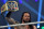 Roman Reigns celebrates after defeating Bill Goldberg during the 2022 WWE Elimination Chamber at the Jeddah Super Dome in Saudi Arabia's Red Sea coastal city of Jeddah on February 19, 2022. (Photo by Amer HILABI / AFP) (Photo by AMER HILABI/AFP via Getty Images)