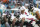 Atlanta Falcons rookie quarterback Michael Penix Jr. under center during Friday's preseason contest against the Miami Dolphins. 