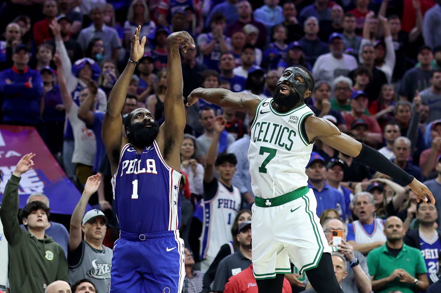Celtics' Jaylen Brown 'My Fault' James Harden Was Open for Game
