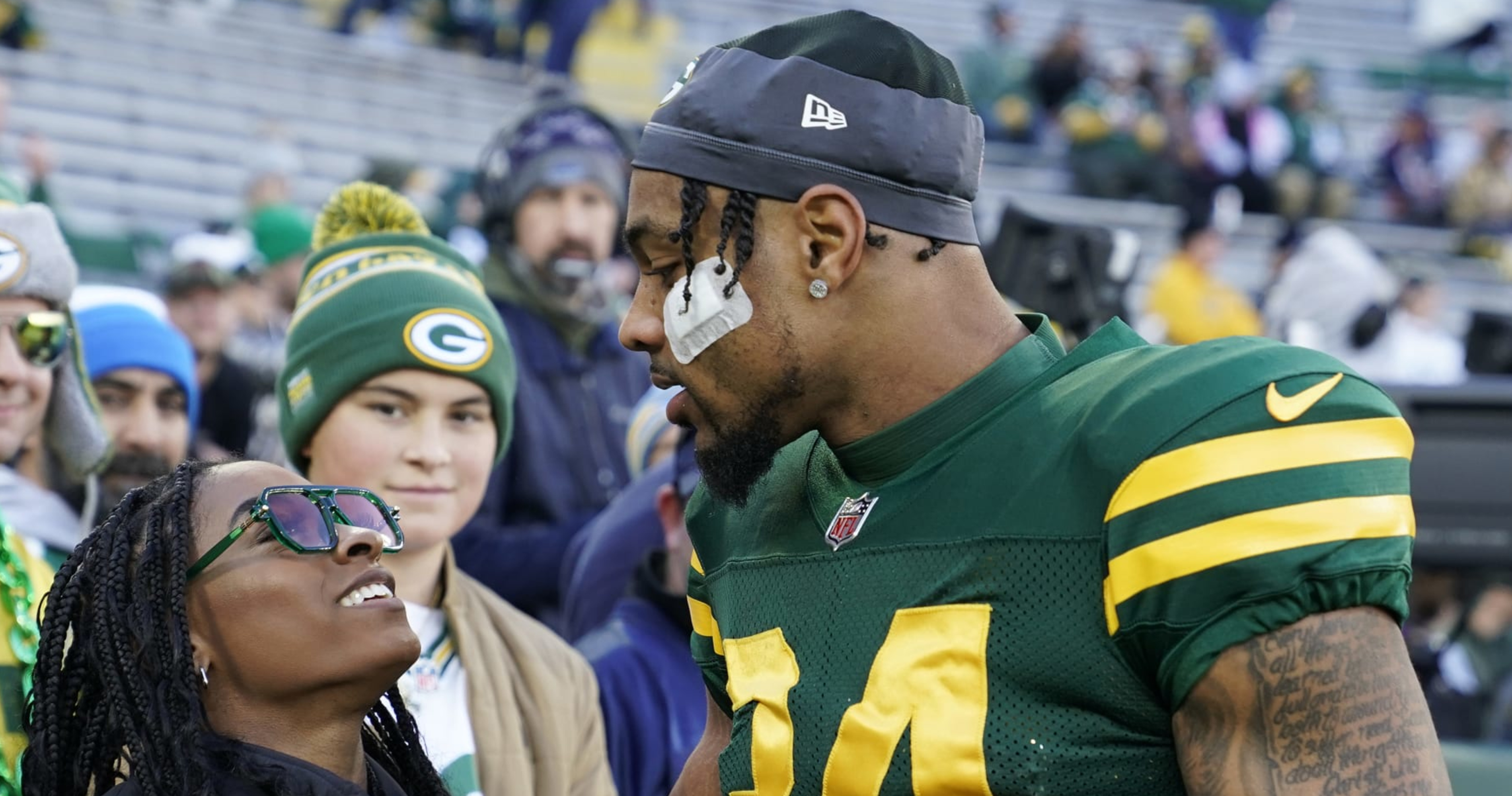 Olympic Legend Simone Biles Hypes Husband Jonathan Owens for Packers' TD vs. Lions | News, Scores, Highlights, Stats, and Rumors | Bleacher Report