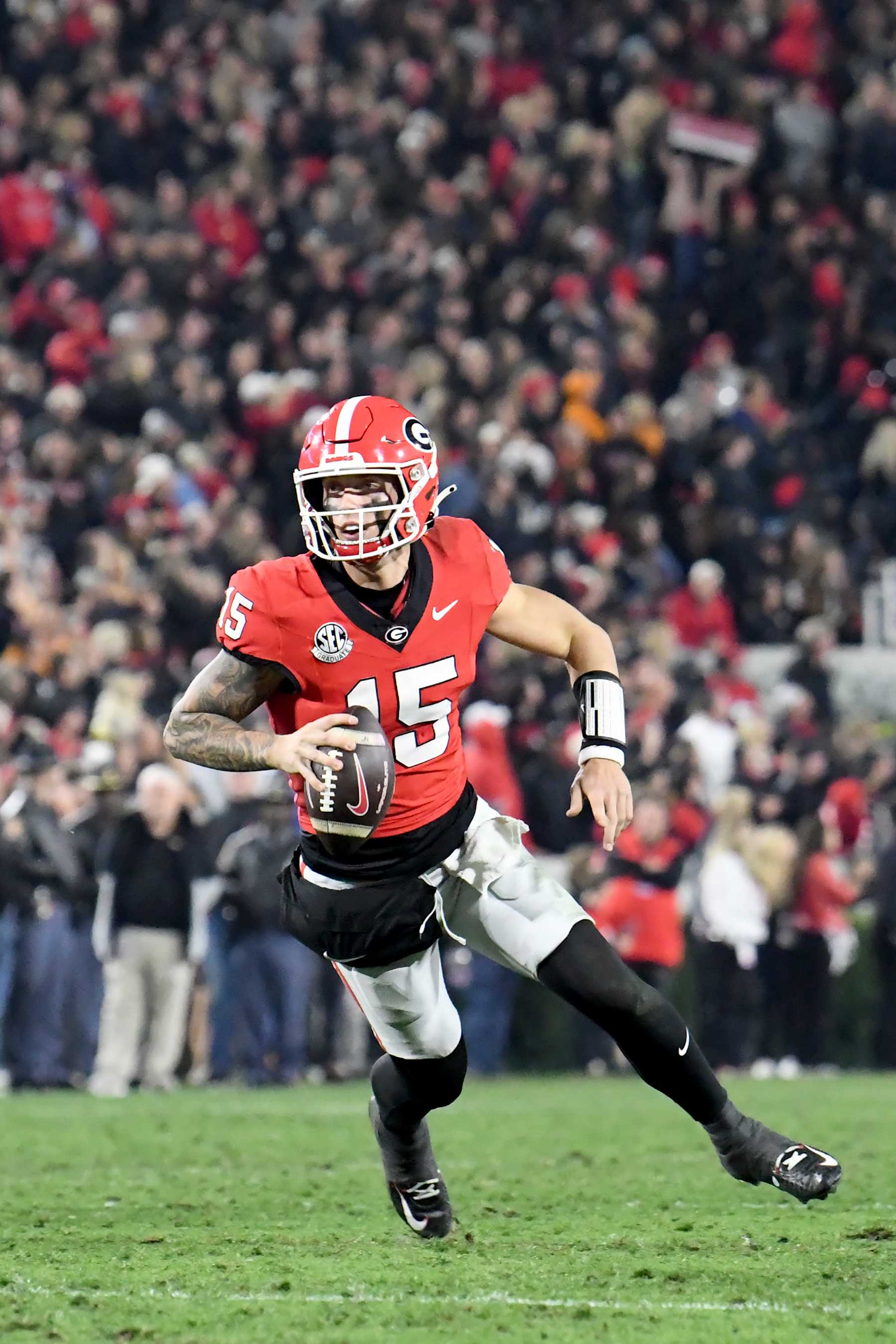 Georgia quarterback Carson Beck
