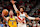 PORTLAND, OREGON - JANUARY 19: T.J. McConnell #9 of the Indiana Pacers shoots against Matisse Thybulle #4 of the Portland Trail Blazers during the second quarter of the game at Moda Center on January 19, 2024 in Portland, Oregon. NOTE TO USER: User expressly acknowledges and agrees that, by downloading and or using this photograph, User is consenting to the terms and conditions of the Getty Images License Agreement. (Photo by Alika Jenner/Getty Images)