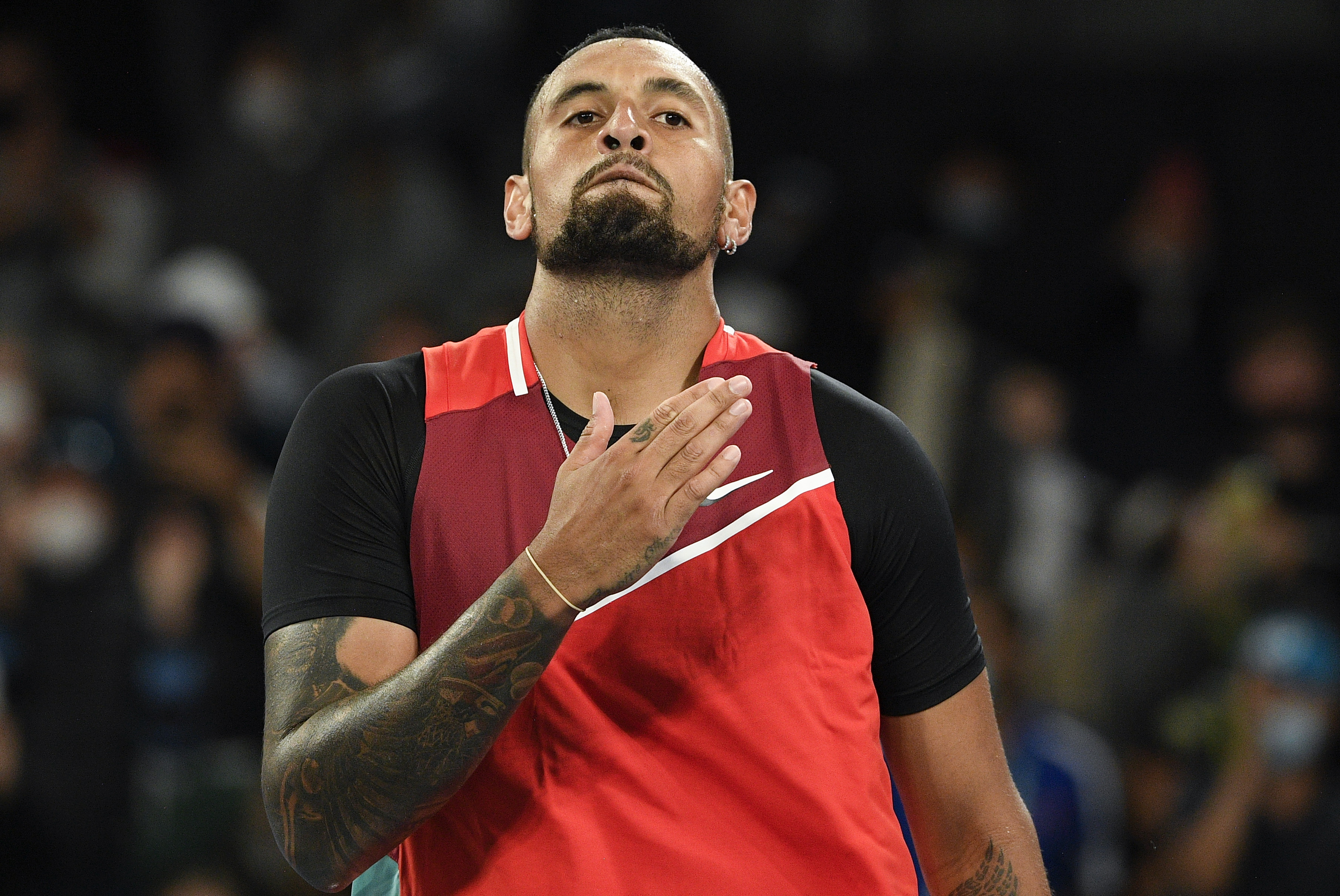 Nick Kyrgios Says He Had Suicidal Thoughts in Post About One of His 'Darkest Periods' thumbnail