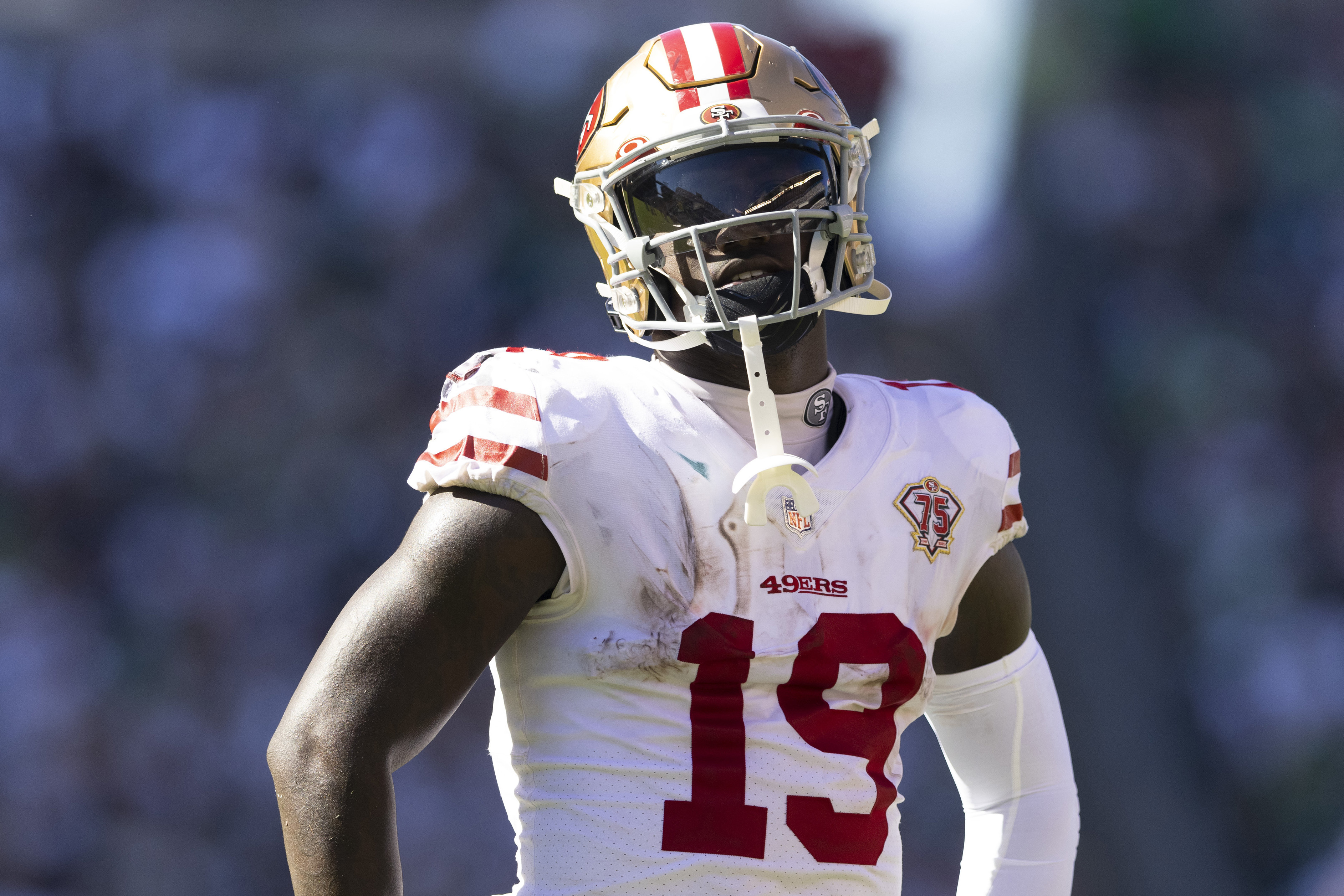 Deebo Samuel set to stay with the San Francisco 49ers after standoff - AS  USA