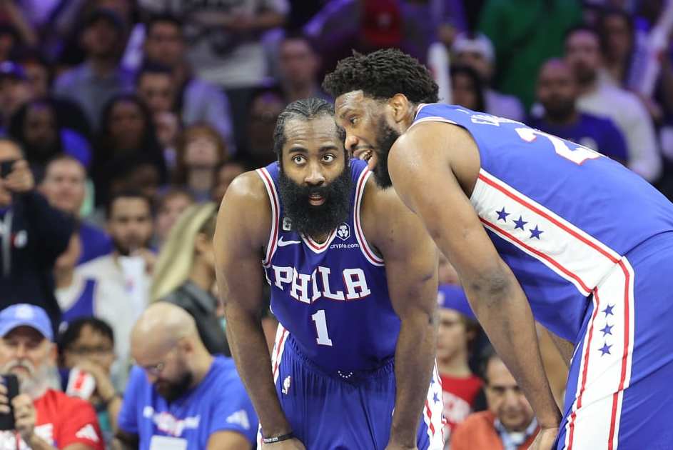 Sixers' 2022-23 outlook hinges on first full season of Joel Embiid-James  Harden partnership