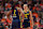 UNCASVILLE, CT - SEPTEMBER 22: Aliyah Boston #7 and Lexie Hull #10 of the Indiana Fever speak to each other during the game against the Connecticut Sun during round one game one of the 2024 WNBA Playoffs on September 22, 2024 at the Mohegan Sun Arena in Uncasville, Connecticut. NOTE TO USER: User expressly acknowledges and agrees that, by downloading and or using this photograph, User is consenting to the terms and conditions of the Getty Images License Agreement. Mandatory Copyright Notice: Copyright 2024 NBAE (Photo by Chris Marion/NBAE via Getty Images)