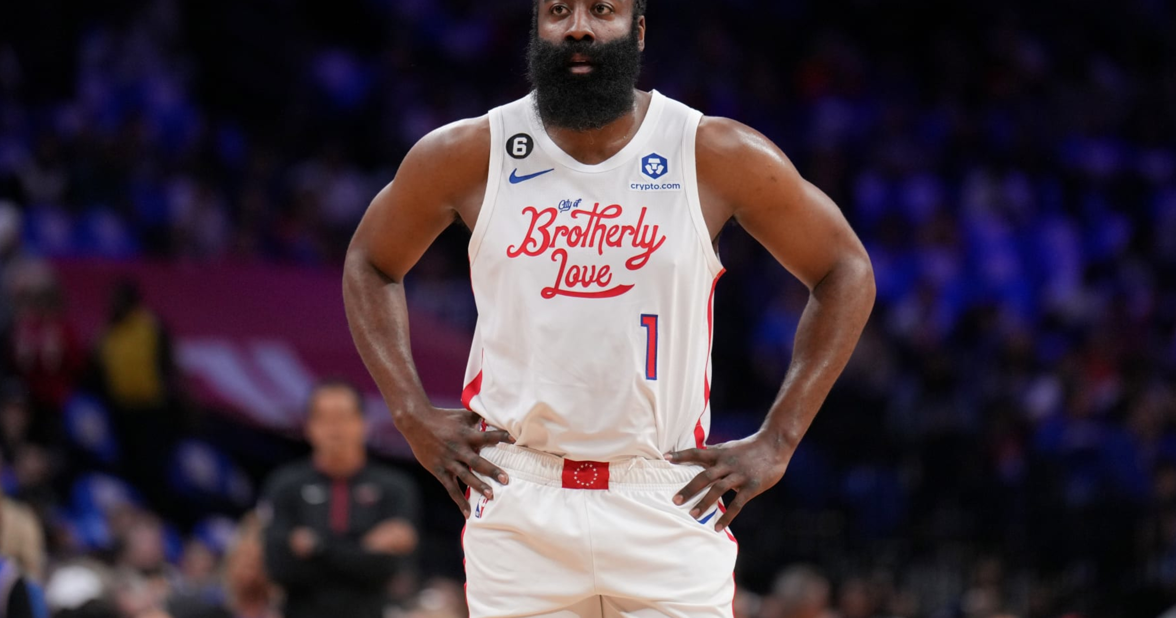 Bleacher Report on X: Harden in the '95-'03 Rockets jersey. To