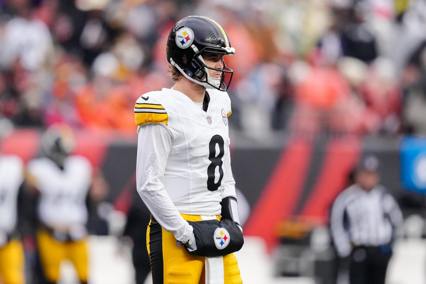 Steelers' Kenny Pickett Out vs. Bengals With Ankle Injury; Mason