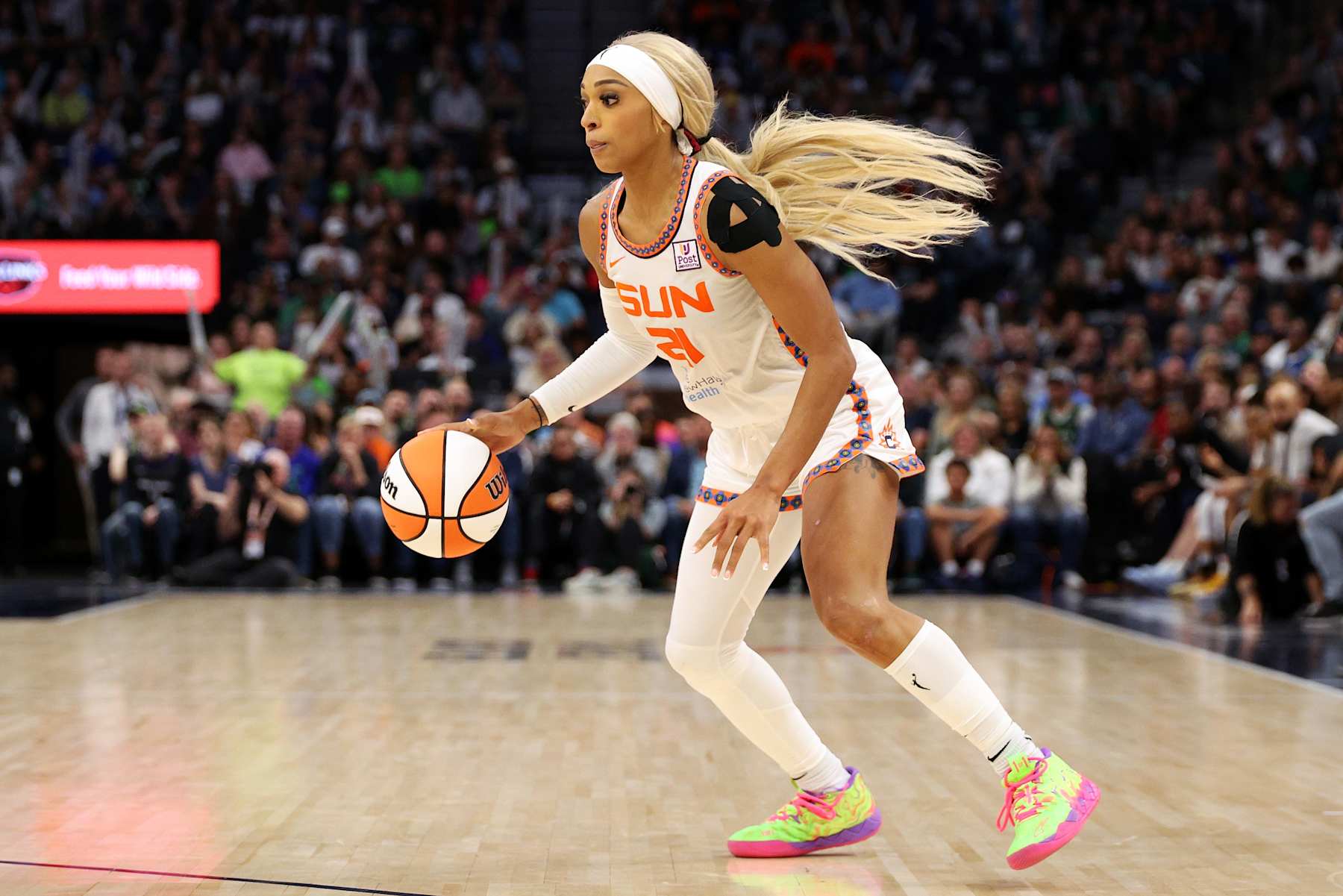Report: DiJonai Carrington Traded to Wings from Sun amid 2025 WNBA Free Agency