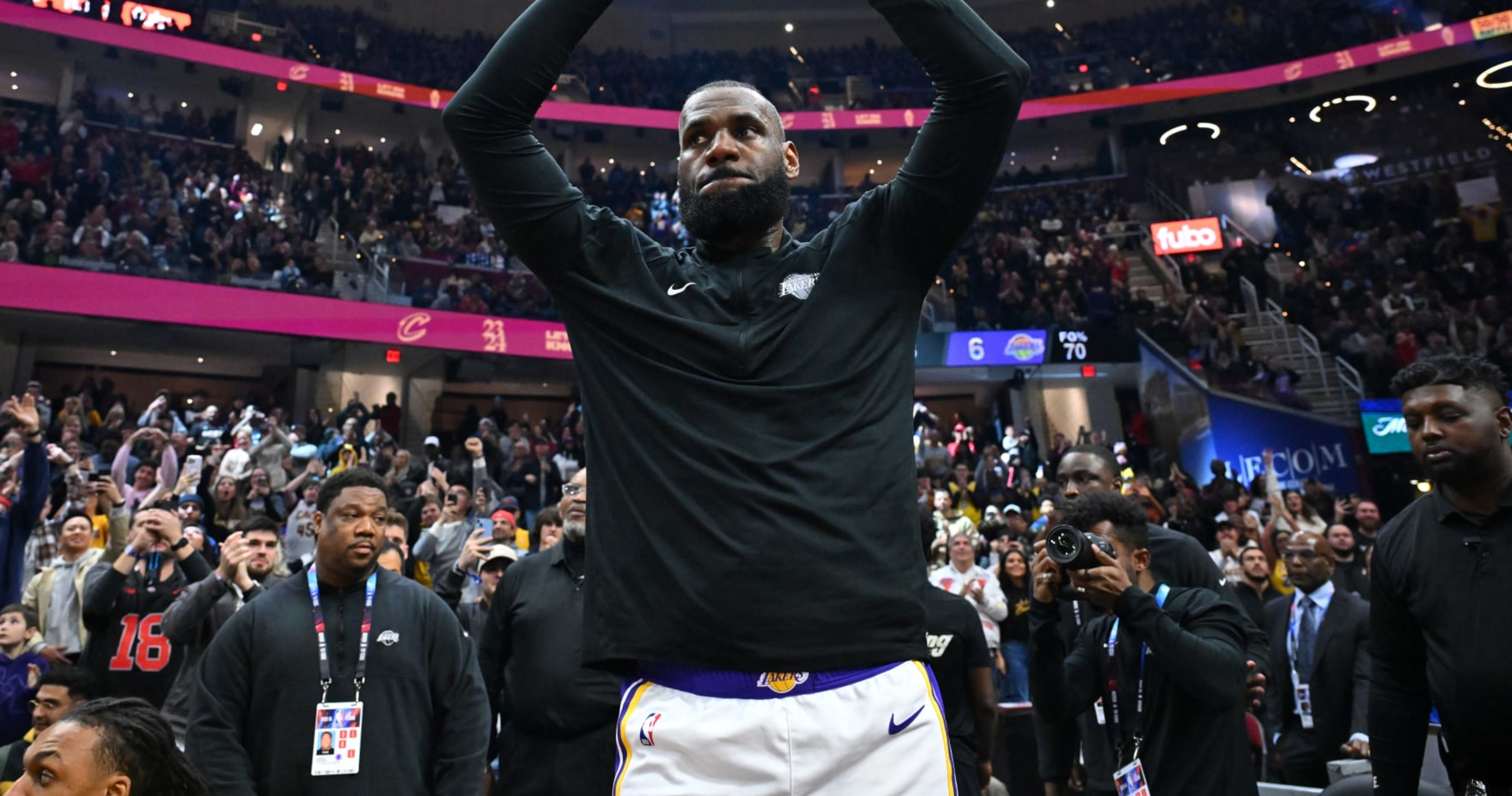 Lakers LeBron James Reflects on Return Game vs. Cavs NBA Title