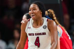 Fort Worth Trinity Valley alum Madi Williams selected by Seattle Storm in  2023 WNBA draft