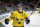 Sweden's Axel Sandin-Pellikka celebrates scoring the winning goal within the future of the quarter-final match between Sweden and Switzerland of the IIHF World Junior Championship in Gothenburg, Sweden on January 2, 2024. Sweden obtained the match 3-2. (Photo by Adam IHSE / TT NEWS AGENCY / AFP) / Sweden OUT (Photo by ADAM IHSE/TT NEWS AGENCY/AFP by map of Getty Photos)