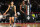 LAS VEGAS, NV - JULY 11: Kelsey Plum #10 and Chelsea Gray #12 of the Las Vegas Aces look on during the game against the Phoenix Mercury on July 11, 2023 at Michelob ULTRA Arena in Las Vegas, Nevada. NOTE TO USER: User expressly acknowledges and agrees that, by downloading and or using this photograph, User is consenting to the terms and conditions of the Getty Images License Agreement. Mandatory Copyright Notice: Copyright 2023 NBAE (Photo by Jeff Bottari/NBAE via Getty Images)