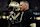 NEW ORLEANS, LOUISIANA - NOVEMBER 17: New Orleans Saints interim head coach Darren Rizzi and Alvin Kamara talk during warmups before the game against the Cleveland Browns at Caesars Superdome on November 17, 2024 in New Orleans, Louisiana. (Photo by Derick E. Hingle/Getty Images)