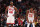 CHICAGO, ILLINOIS - OCTOBER 24: Patrick Williams #44 and Ayo Dosunmu #12 of the Chicago Bulls looks on against the Boston Celtics during the second half at United Center on October 24, 2022 in Chicago, Illinois. NOTE TO USER: User expressly acknowledges and agrees that, by downloading and or using this photograph, User is consenting to the terms and conditions of the Getty Images License Agreement. (Photo by Michael Reaves/Getty Images)