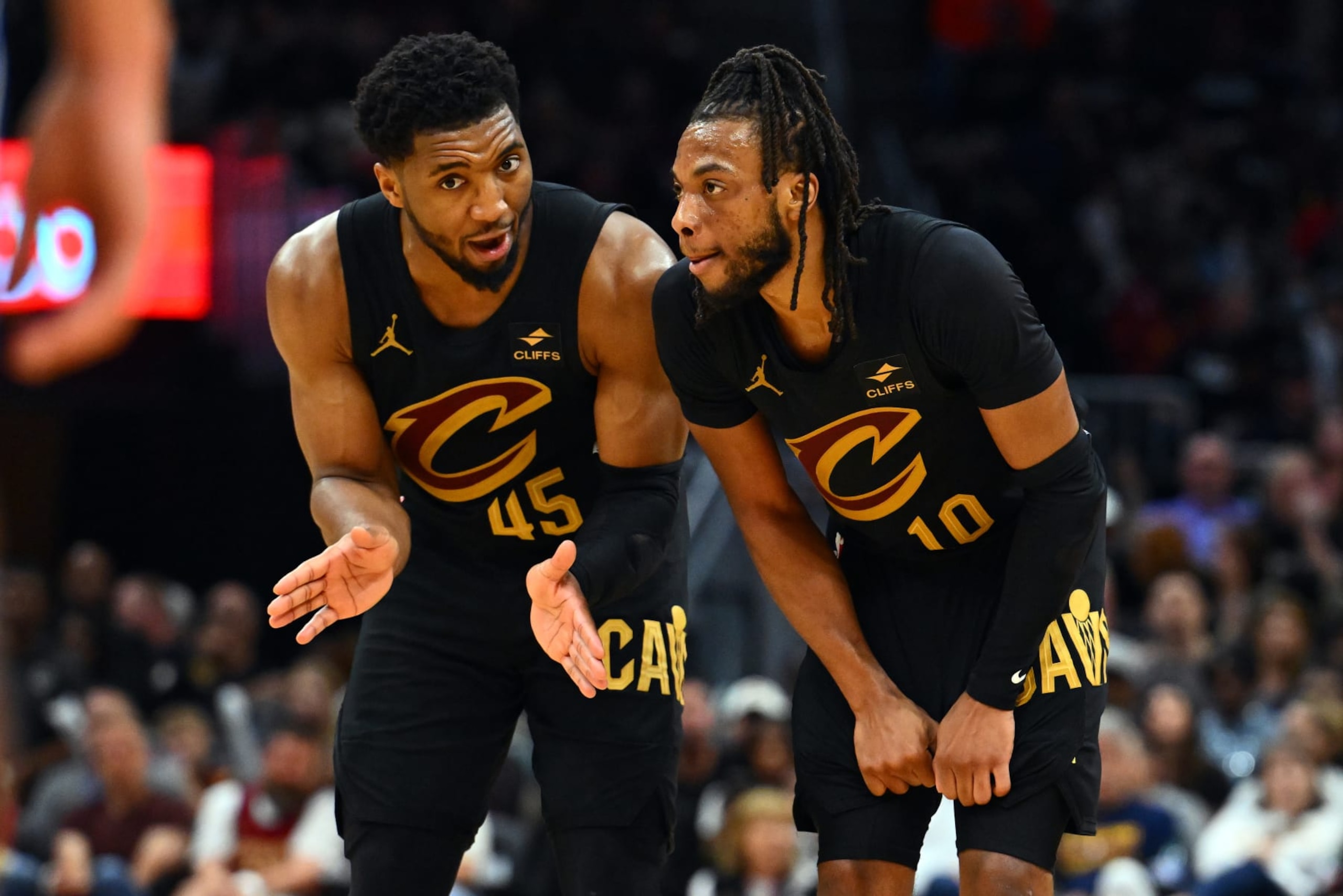 Donovan Mitchell and Darius Garland