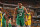 INDIANAPOLIS, IN - MAY 27: Jayson Tatum #0 of the Boston Celtics celebrates during the game against the Indiana Pacers during Game 4 of the Eastern Conference Finals of the 2024 NBA Playoffs on May 27, 2024 at Gainbridge Fieldhouse in Indianapolis, Indiana. NOTE TO USER: User expressly acknowledges and agrees that, by downloading and or using this Photograph, user is consenting to the terms and conditions of the Getty Images License Agreement. Mandatory Copyright Notice: Copyright 2024 NBAE (Photo by Nathaniel S. Butler/NBAE via Getty Images)