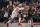 TORONTO, ON - NOVEMBER 28: Gary Trent Jr. #33 of the Toronto Raptors battles for the ball with Darius Garland #10 of the Cleveland Cavaliers during the first half of their basketball game at the Scotiabank Arena on November 28, 2022 in Toronto, Ontario, Canada. NOTE TO USER: User expressly acknowledges and agrees that, by downloading and/or using this Photograph, user is consenting to the terms and conditions of the Getty Images License Agreement. (Photo by Mark Blinch/Getty Images)