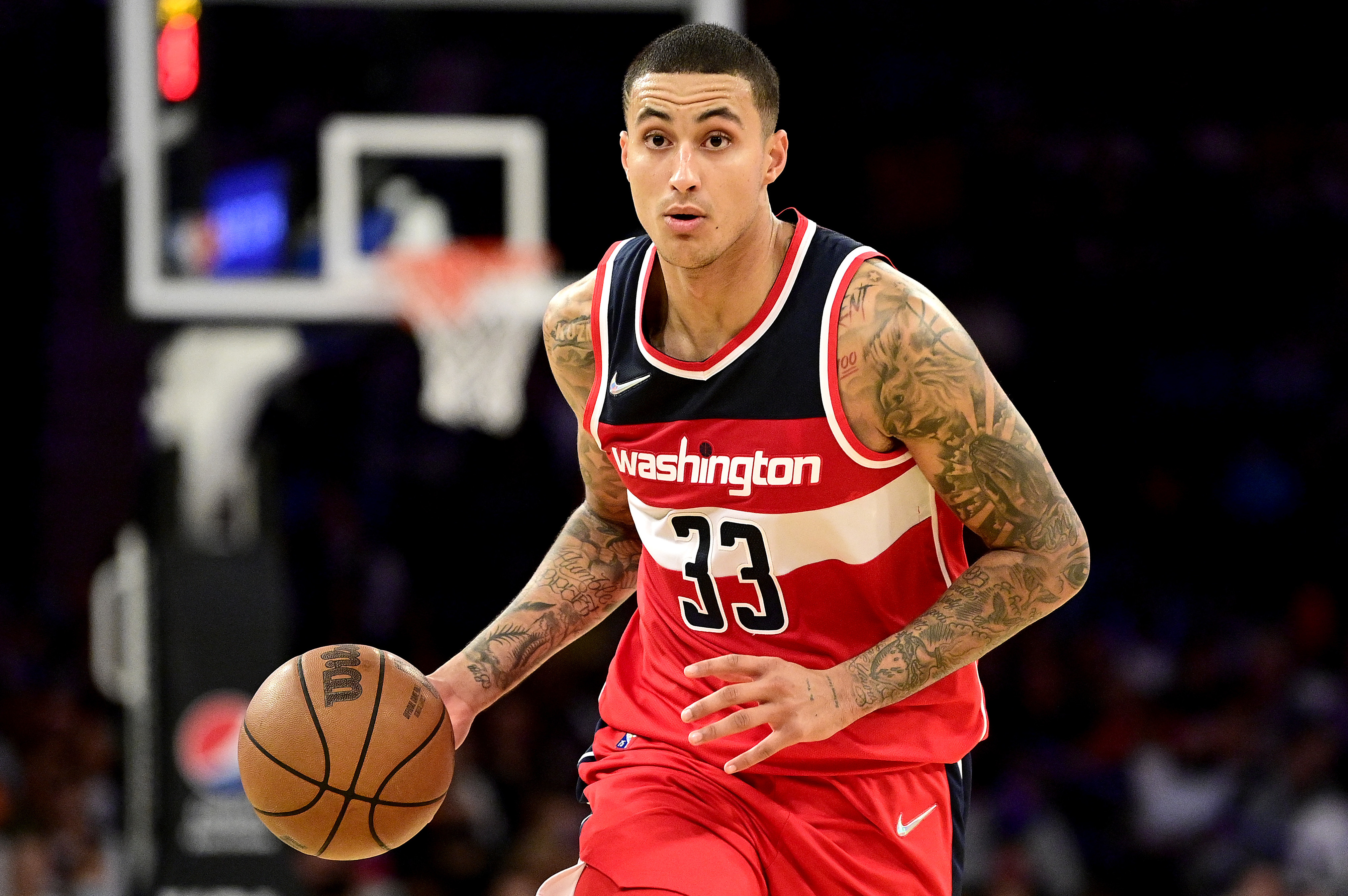Kyle Kuzma Ruled out of Wizards vs. Raptors After Suffering Forearm Injury  | Bleacher Report | Latest News, Videos and Highlights