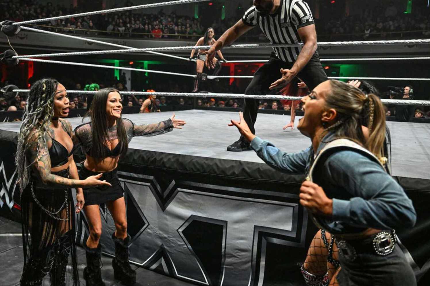 Kayden Carter and Katana Chance return to NXT for an exciting triple threat tag team match, hoping to make a statement to Fatal Influence and the rest of the NXT women's division.