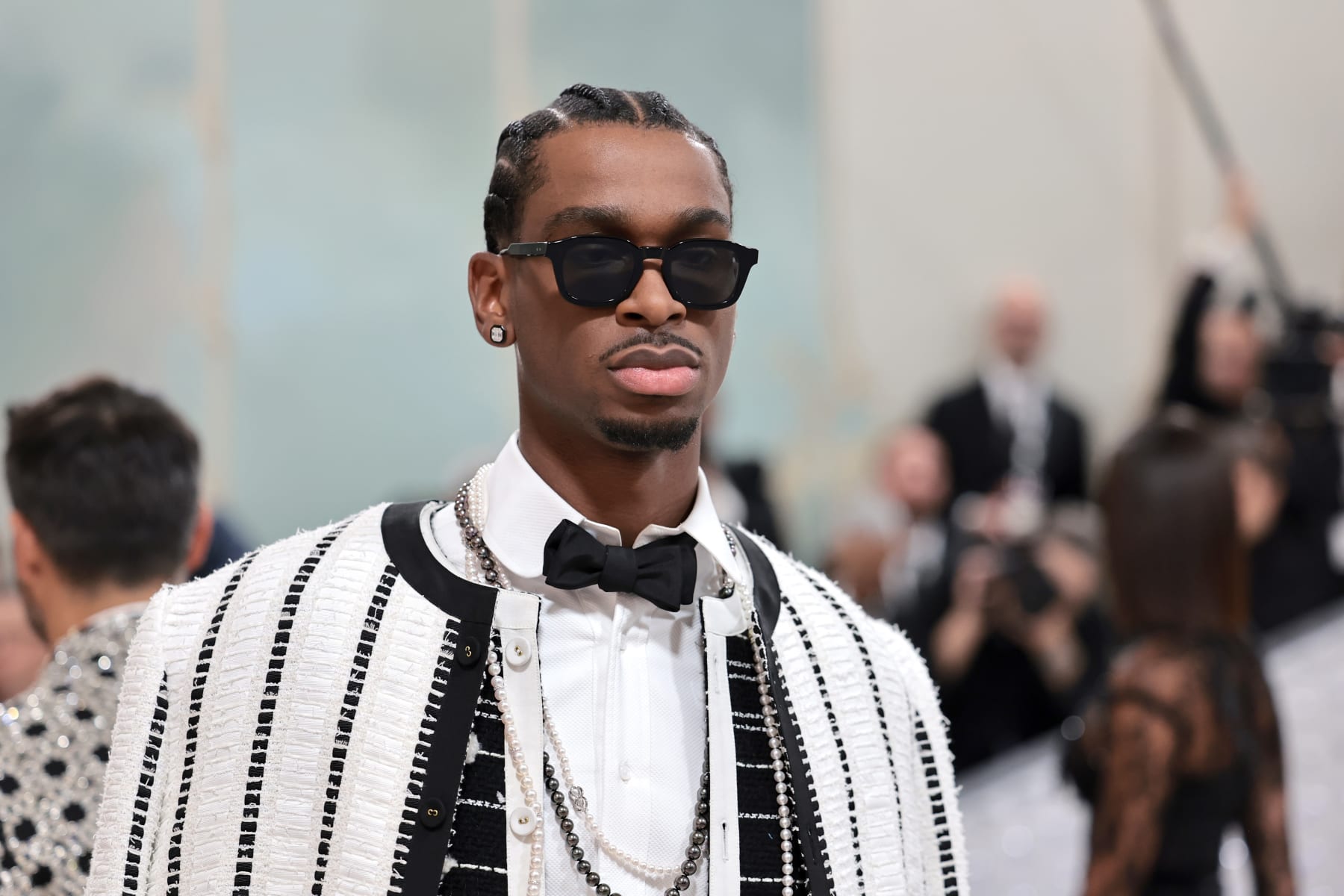 NEW YORK, NEW YORK - MAY 01: Shai Gilgeous-Alexander attends The 2023 Met Gala Celebrating 