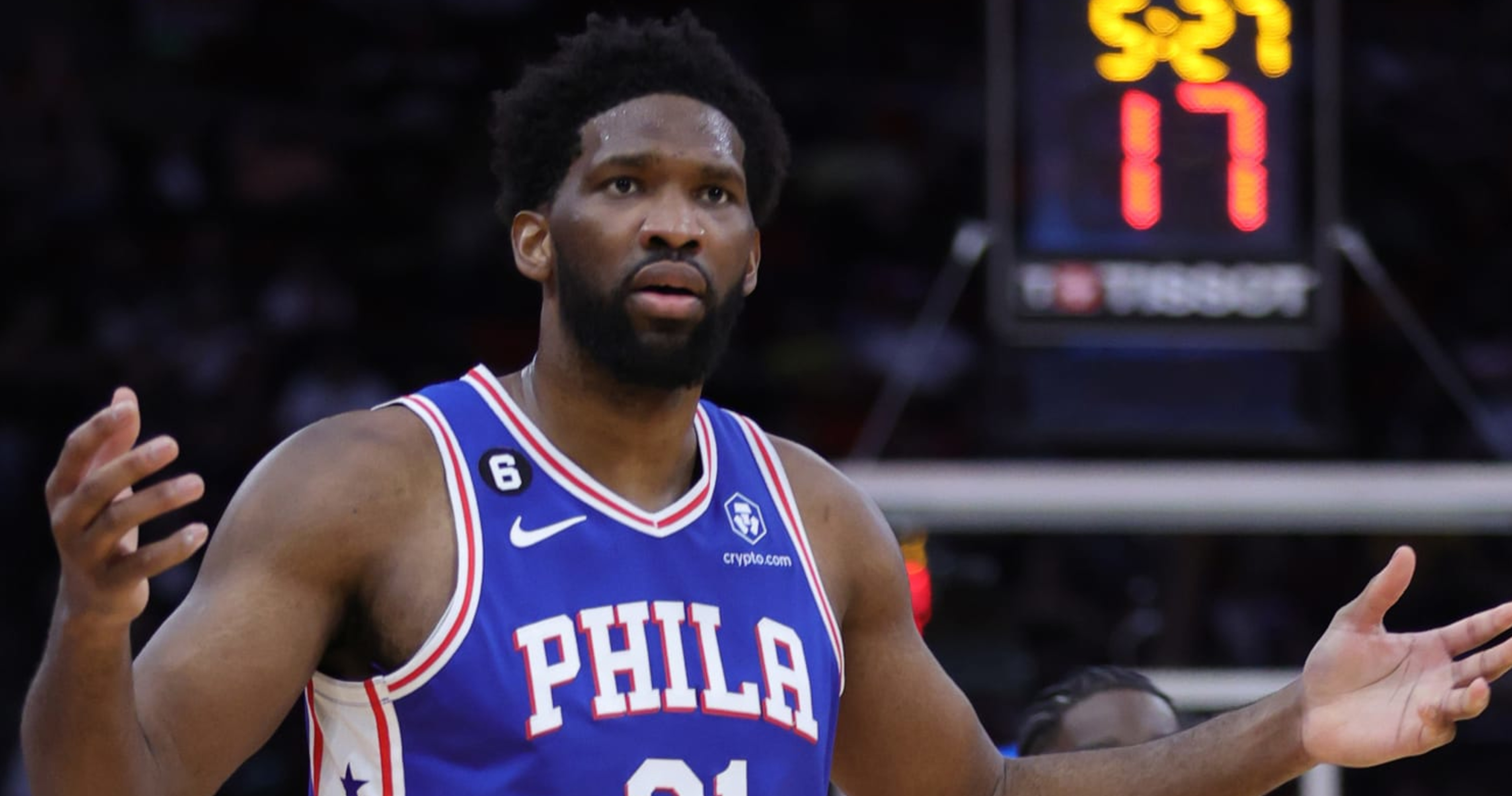 Joel Embiid Says Some 76ers Fans Want Him Traded: 'I Do Believe That'