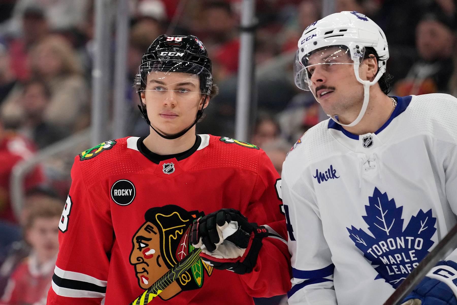 Connor Bedard and Auston Matthews.