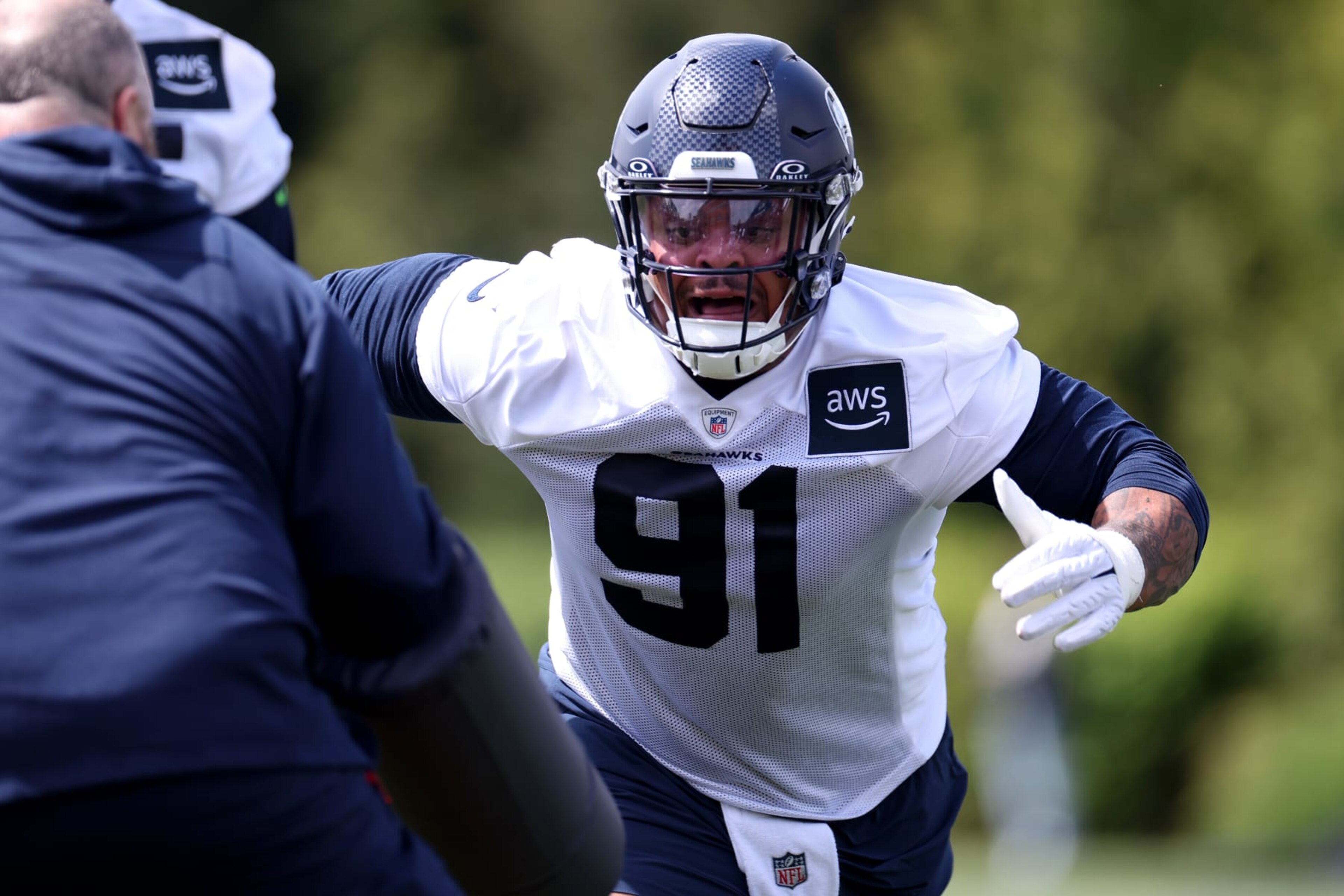 Seattle Seahawks defensive tackle Byron Murphy II