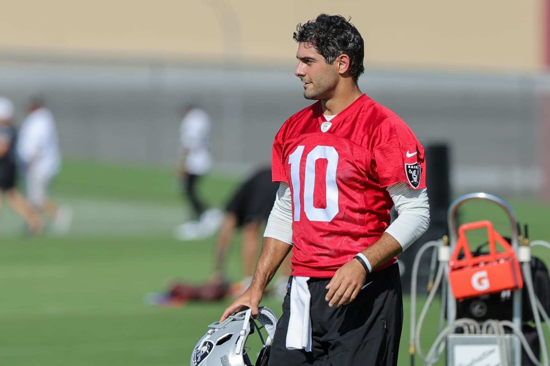 Raiders' Jimmy Garoppolo's status undecided for preseason game